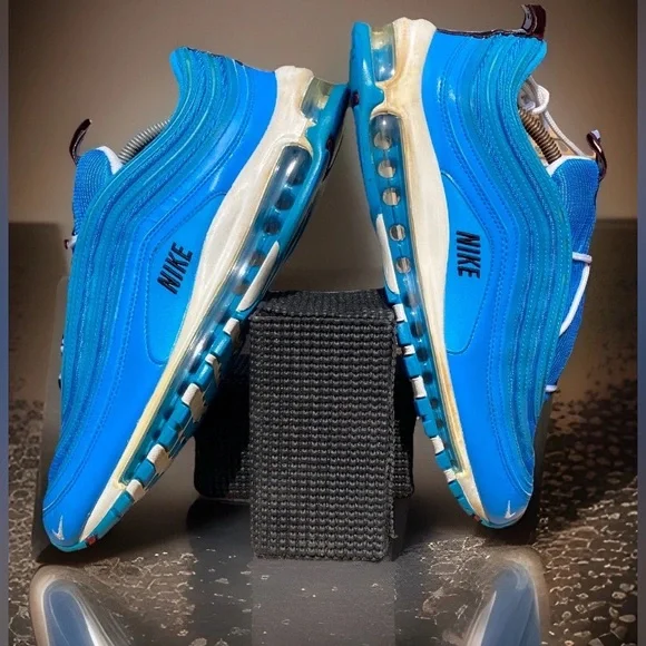 🛜🟥US 11- Nike Air Max 97 “Blue Hero" 2018 {312834-401} Men's Sneak - Picture 6 of 14